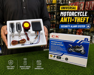 Motorcycle Anti-Theft Alarm System with Remote Auto Start