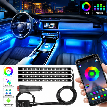 Multicolor LED Strip Light for Motorcycles