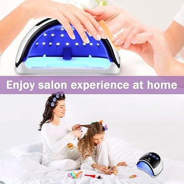 LED Nail Lamp – Fast-Dry Gel & Nail Care Dryer
