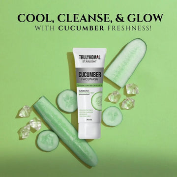 Truly Komal - Starlight Cucumber Face Wash